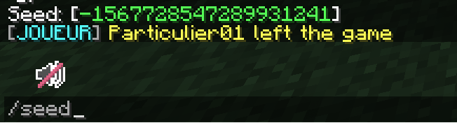 /seed command result